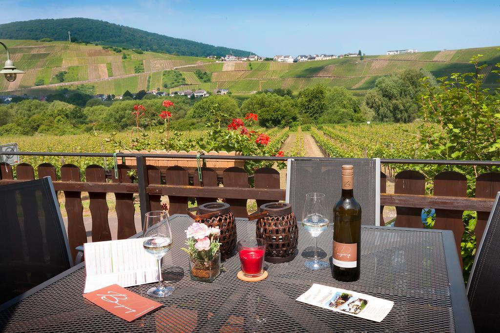 Pension Und Weingut Moselblick Brauneberg Exterior photo